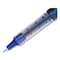 Uni-Ball VISION Roller Ball Pen, Stick, Micro 0.5 mm, Blue Ink, Black/Blue Barrel, 12PK 1734919 - alternate 4